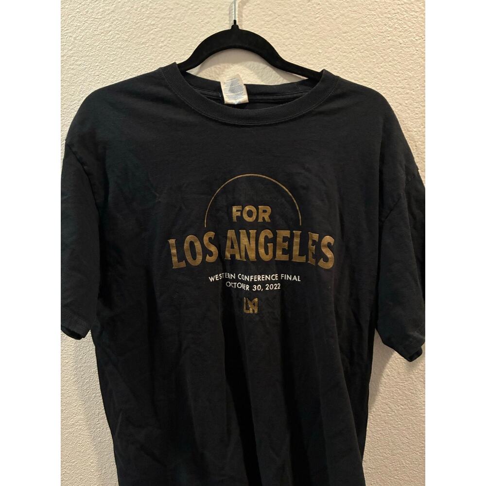 LAFC Large Los Angeles Football Club Western Conference Tee Tshirt